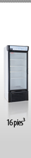Refrigerador Exhibidor de 16 Pies Cúbicos