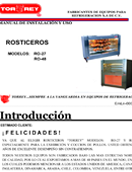 Manual Rosticero RT-48